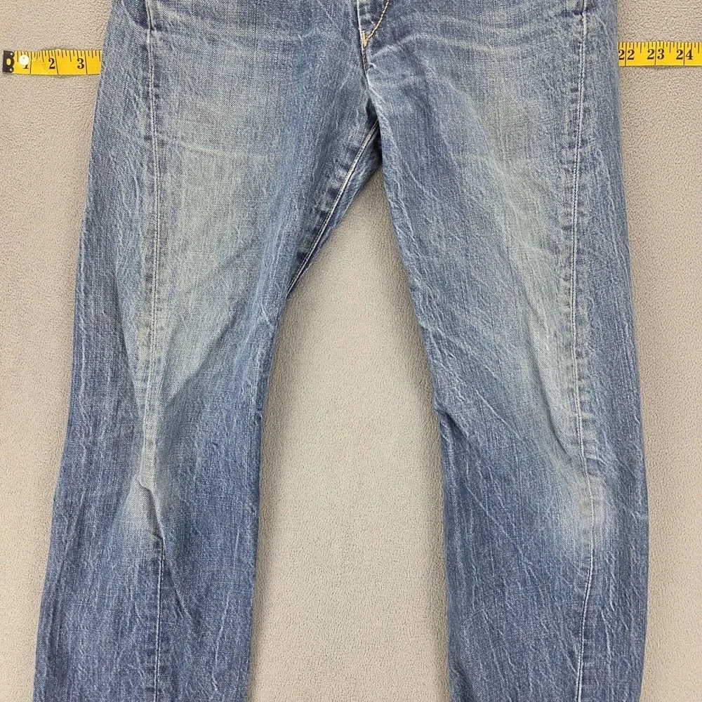 Vintage Levis Engineered Jeans Mens Blue Twisted Zip Fly Medium Wash Fits 26x28